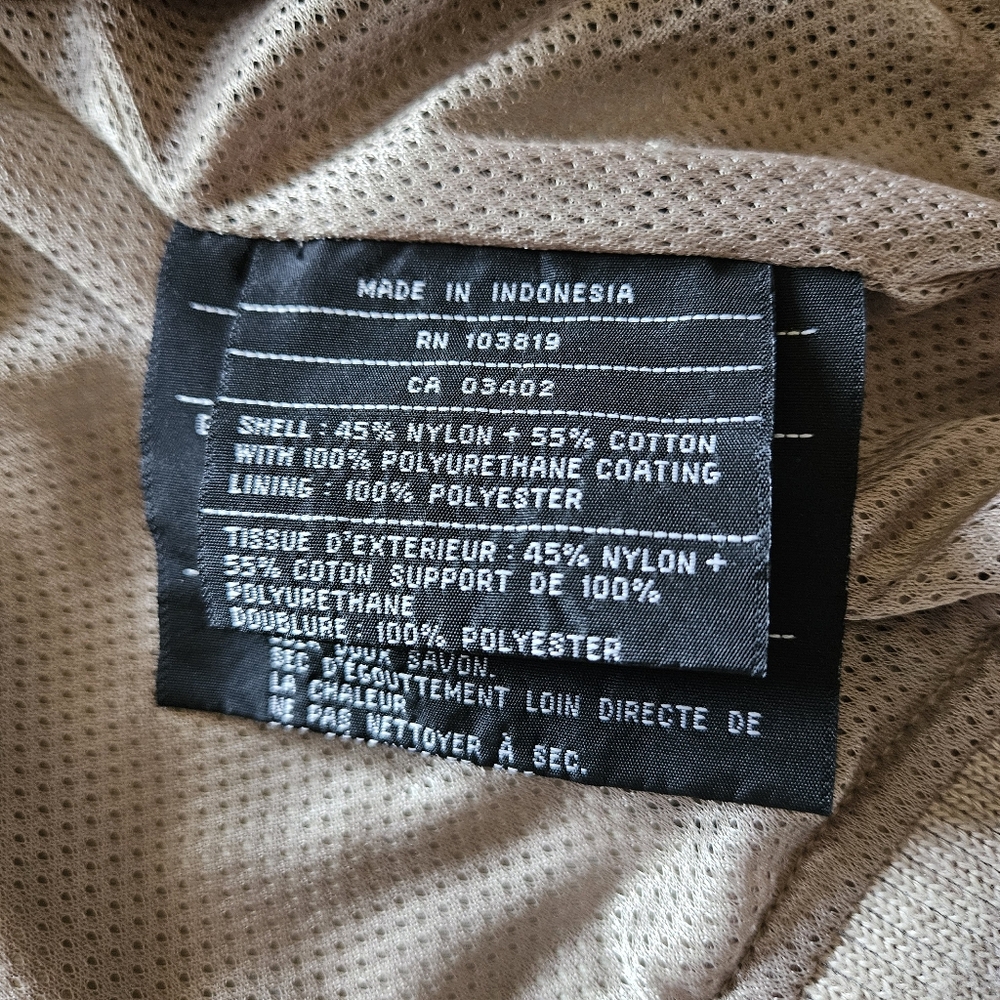 Harley-Davidson Womens Beige Bomber Style Riding Jacket Size XL - Picture 4 of 13